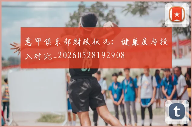 意甲俱乐部财政状况：健康度与投入对比_20260528192908
