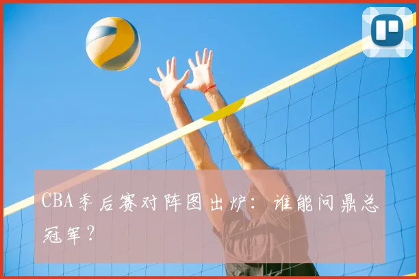 CBA季后赛对阵图出炉：谁能问鼎总冠军？